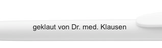 Read more about the article Kugelschreiber “geklaut von …”