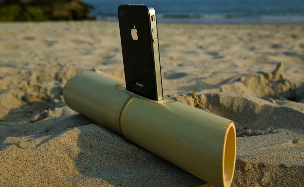 Read more about the article Ein Lautsprecher aus Bambus für das iPhone