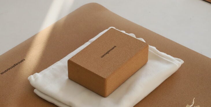 gravierte Yogamatten Kork