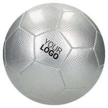 Fußball 'Carbon', groß in silber Fußball 'Carbon', groß in silber