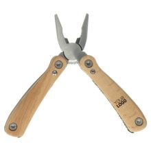 Multitool 'Wood', klein in natur