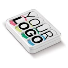 Textmarkter Set 4St. 75mm in weiss