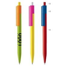 Kugelschreiber Kuma Combi in weiß/transparent / neon sortiment Kugelschreiber Kuma Combi in weiß/transparent / neon sortiment