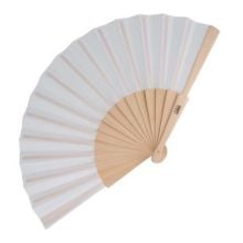 Fächer aus Holz mit R-PET Fächer aus Holz mit R-PET