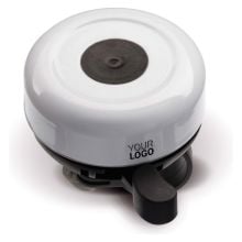 Fahrradklingel in weiss Fahrradklingel in weiss