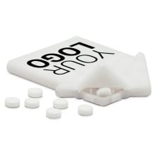 Pfefferminzdose Haus in weiss Pfefferminzdose Haus in weiss