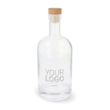 Wasserflasche 750ml in transparent Wasserflasche 750ml in transparent