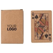 Kartenspiele aus recyceltem Papier Arwen in braun, Standardoption Kartenspiele aus recyceltem Papier Arwen in braun, Standardoption