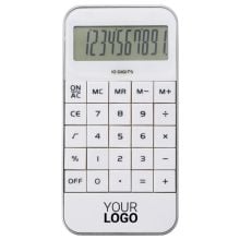 Taschenrechner aus ABS-Kunststoff Jareth in weiß, Standardoption Taschenrechner aus ABS-Kunststoff Jareth in weiß, Standardoption