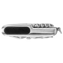 Taschenmesser aus rostfreiem Stahl Carol in silber, Standardoption