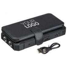 Solar Powerbank 20.000 mAh in schwarz