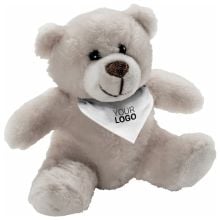 Teddybär Baby aus Plüsch in beige