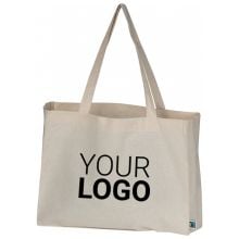 Fairtrade Baumwolltasche in beige