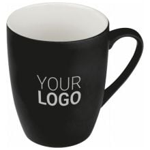 Tasse aus Porzellan, außen gummiert, 300ml