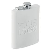 Flachmann 180 ml in weiß Flachmann 180 ml in weiß