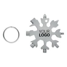 Multitool aus Edelstahl in titan