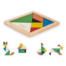 Tangram-Puzzle Holz in holz