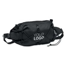 Gürteltasche 600D RPET in schwarz