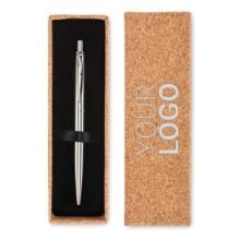 Kugelschreiber Edelstahl in mattsilber Kugelschreiber Edelstahl in mattsilber