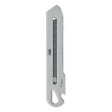 Einziehbares Cuttermesser in mattsilber