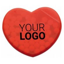 Pfefferminzspender Herz in rot Pfefferminzspender Herz in rot