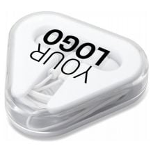 Ohrhörer in weiß Ohrhörer in weiß