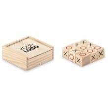 Tic-Tac-Toe Spiel in holz