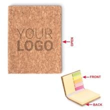 Notizblock-Set mit Kork in beige