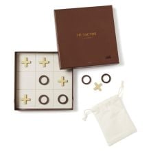 VINGA ‚Drei in einer Reihe‘ – Coffee Table Game in off white
