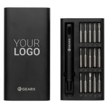 Gear X 31-in-1 Präzisions-Schraubendreher-Satz in schwarz