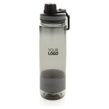 Tritan Trinkflasche in grau/ anthrazit