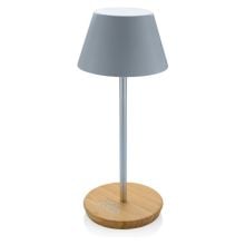 Pure Glow USB-Tischleuchte aus RCS recyceltem Kunststoff in weiß