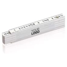 Fiberglas Zollstock 1m in weiß Fiberglas Zollstock 1m in weiß