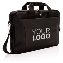 15,4” Laptoptasche in schwarz