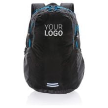 Explorer Ribstop mittlerer Wanderrucksack 26L PVC frei in schwarz/ blau