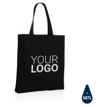 Impact AWARE™ recycelte Baumwolltasche 145gr mit Boden