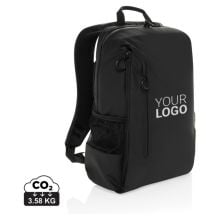 Lima Aware™ RPET wasserabweisender 15,6' Laptop-Rucksack in schwarz