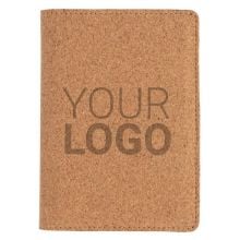 Kork RFID Passport-Cover in braun