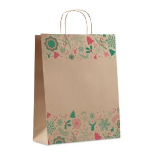 Geschenktüte, groß in beige