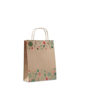 Geschenkpapiertüte, klein in beige
