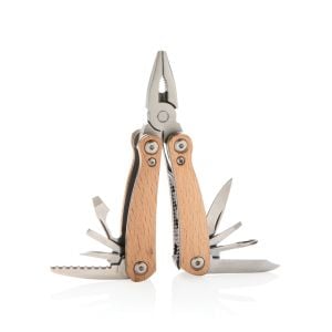Holz Mini-Multitool in braun