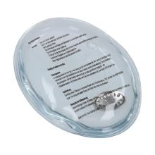 Gel-Wärmekissen 'Oval', klein in transparent
