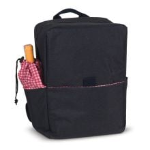 Picknick-Rucksack aus R-PET-Material in dunkelblau