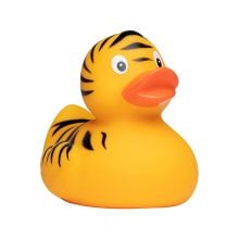 Quietscheente Schnabels® Quietsche-Ente getigerte Ente in orange Quietscheente Schnabels® Quietsche-Ente getigerte Ente in orange