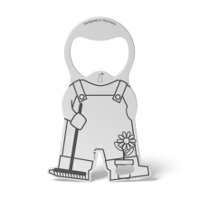 RICHARTZ® EINKAUFSWAGENLÖSER karl garden in silber RICHARTZ® EINKAUFSWAGENLÖSER karl garden in silber