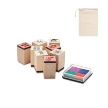 Stempel-Set Weihnachten in beige