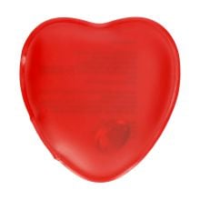 Gel-Wärmekissen 'Herz', klein in rot