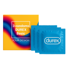 Kondombriefchen Trio DUREX Basic (3 Kondome)