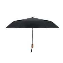 21' Regenschirm in schwarz