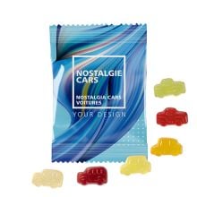 Fruchtgummi 10g Tüten - Nostalgie Cars
